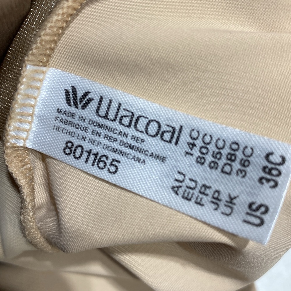 New Wacoal Try a Little Slenderness Bodysuit
801165 with tags Tan/toast 36C⭐️⭐️ - Picture 6 of 17
